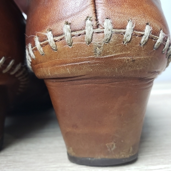 𝅺Womens Leather Pikolinos Square Toe Shoes *Flawed - Picture 6 of 12